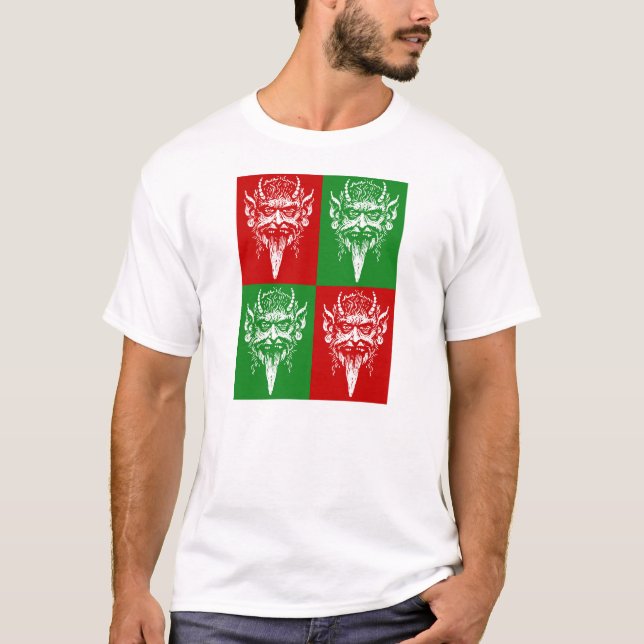 T-shirts T de Krampus 4up (Frente)