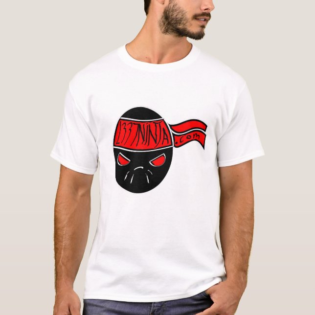 T-shirts T de L337 Ninja (Frente)