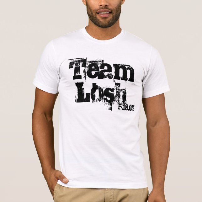T-shirts T de Losh da equipe (Frente)