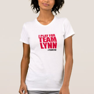 T-shirts T de Lynn da equipe de mulheres