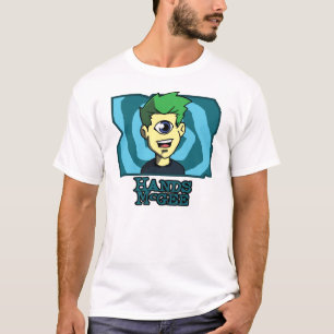 T-shirts T de Mcgee das mãos