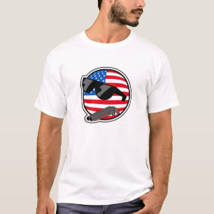 T-shirts 'T de Murica Polandball