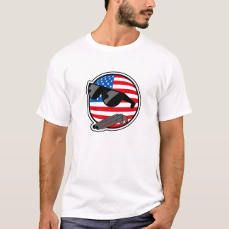 T-shirts 'T de Murica Polandball