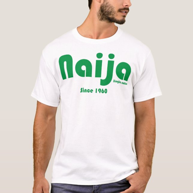 T-shirts T de Naija desde 1960 (Frente)