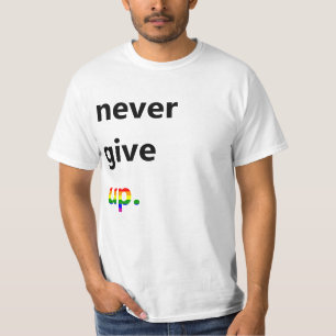 T-shirts T de NeverGiveUp