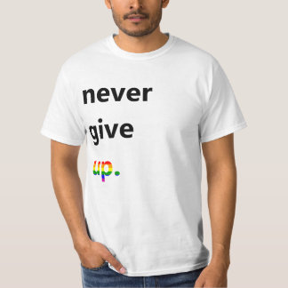 T-shirts T de NeverGiveUp