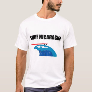 T-SHIRTS T DE NICARÁGUA DO SURF