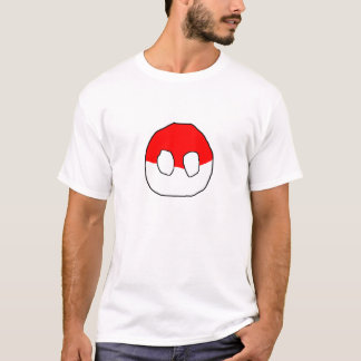 T-shirts T de Polandball
