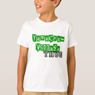 T-shirts T de Thugh da vila de Yamacraw