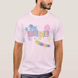 T-shirts T do amor do bebê de AB/ABDL/Adult