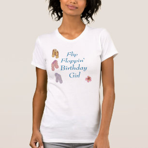 T-shirts T do aniversário de Floppin do sacudir