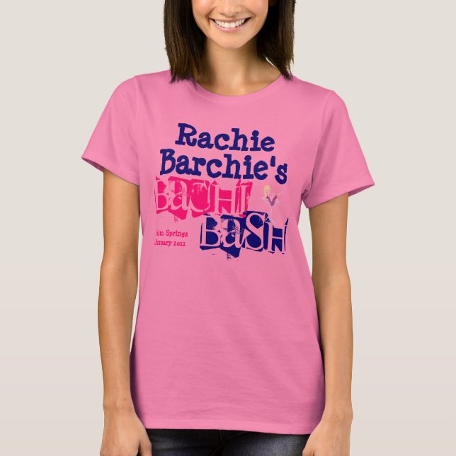 T-shirts T do Bachi de Rachel (Frente)