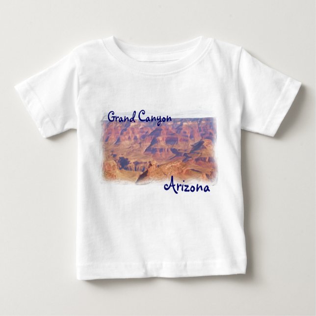 T-shirts T do bebê do Grand Canyon (Frente)