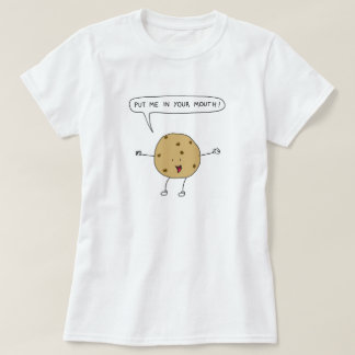 T-shirts T do biscoito