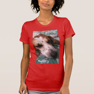 T-shirts T do cão de cão da Bela Adormecida