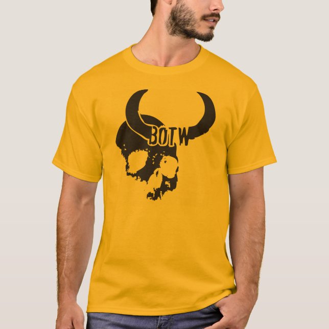 T-SHIRTS T DO CRÂNIO DE BOTW (Frente)