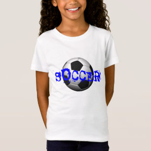 T-shirts T do FUTEBOL da menina