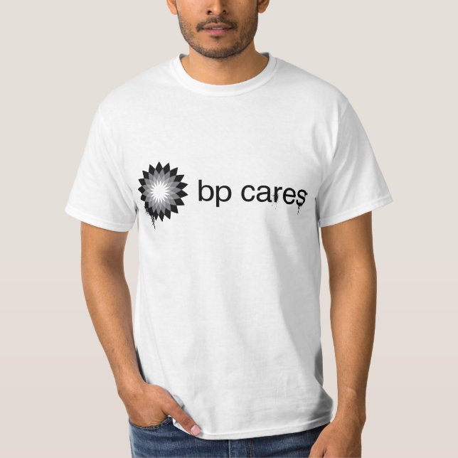T-shirts T do gráfico dos cuidados de BP (Frente)