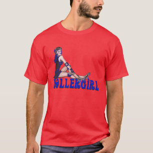 T-shirts T do jammer de Rollergirl