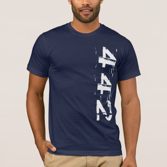 T-shirts T do logotipo de 442 Vert (Frente)