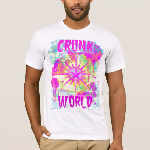 T-shirts T do oficial de CrunkWorld