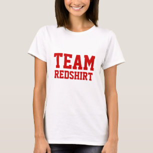 T-SHIRTS T DO REDSHIRT DA EQUIPE