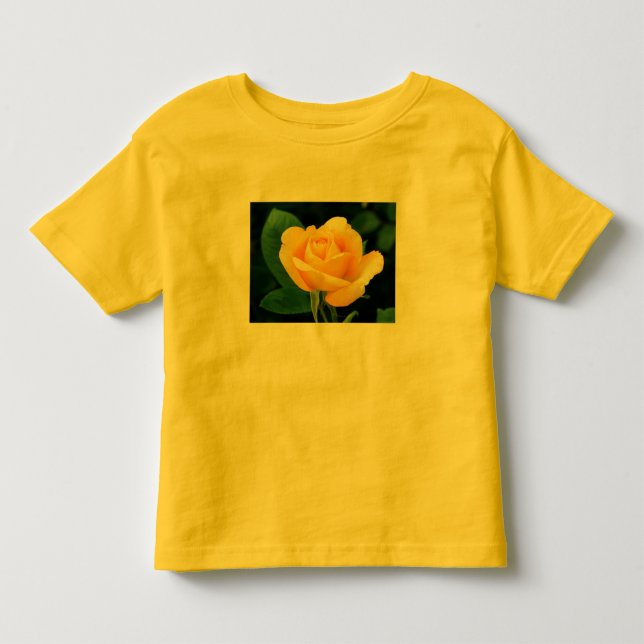 T-shirts T do rosa amarelo (Frente)