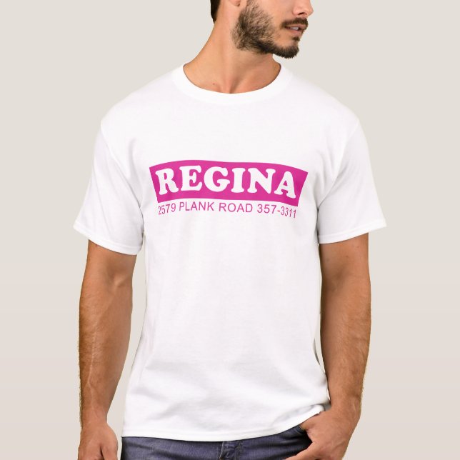 T-shirts T do teatro de Regina (Frente)