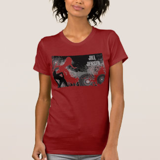 T-shirts T do vermelho de Jill Jensen