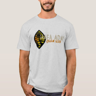 T-shirts T do vintage de Hafa Adai Guam
