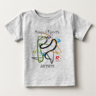 T-shirts T favorito do artista da mamã
