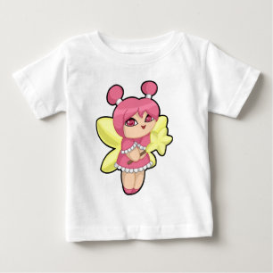 T-shirts T feericamente cor-de-rosa