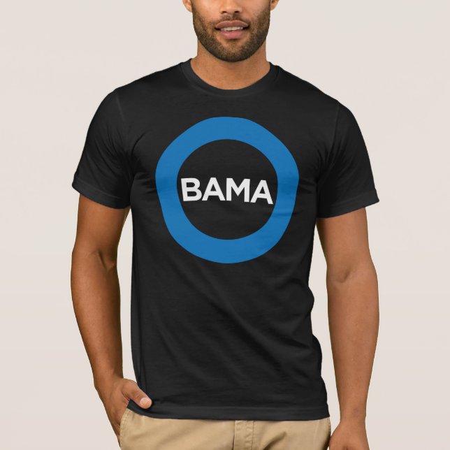 T-shirts T grande de Obama O (Frente)