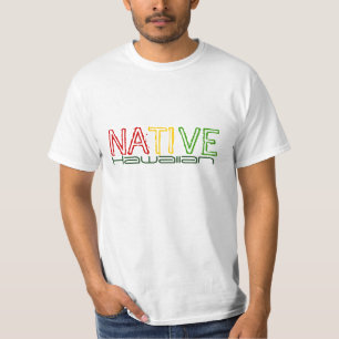 T-shirts T havaiano nativo do valor