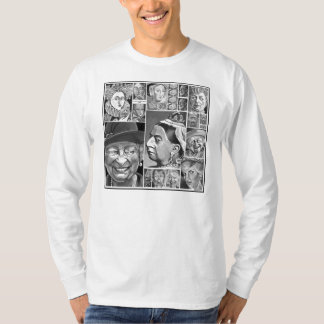 T-shirts T inglês dos direitos