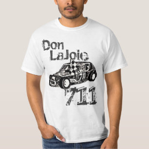 T-shirts T justo de Don Lajoie Danbury Racearena B&W