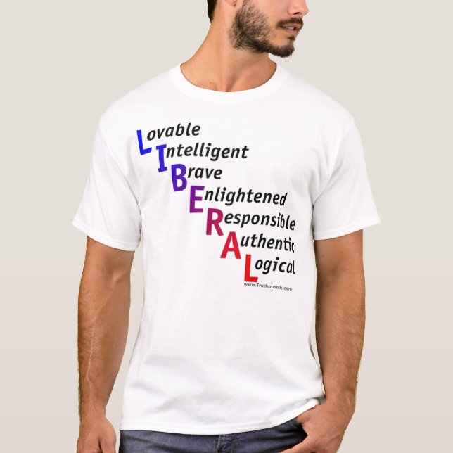 T-SHIRTS T LIBERAL (Frente)