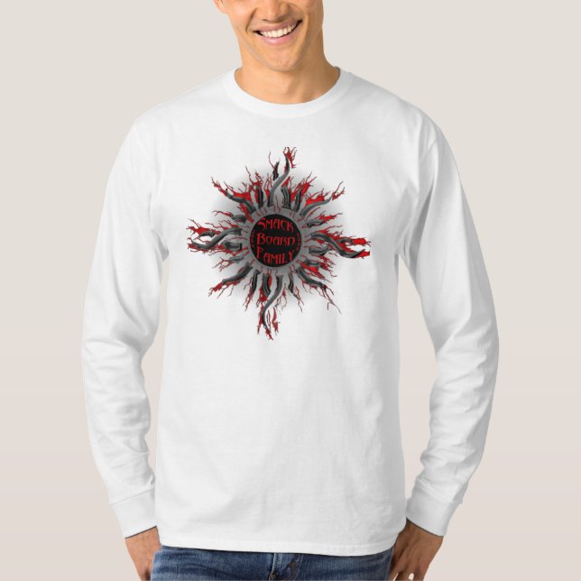 T-shirts T longo da Capa (Frente)