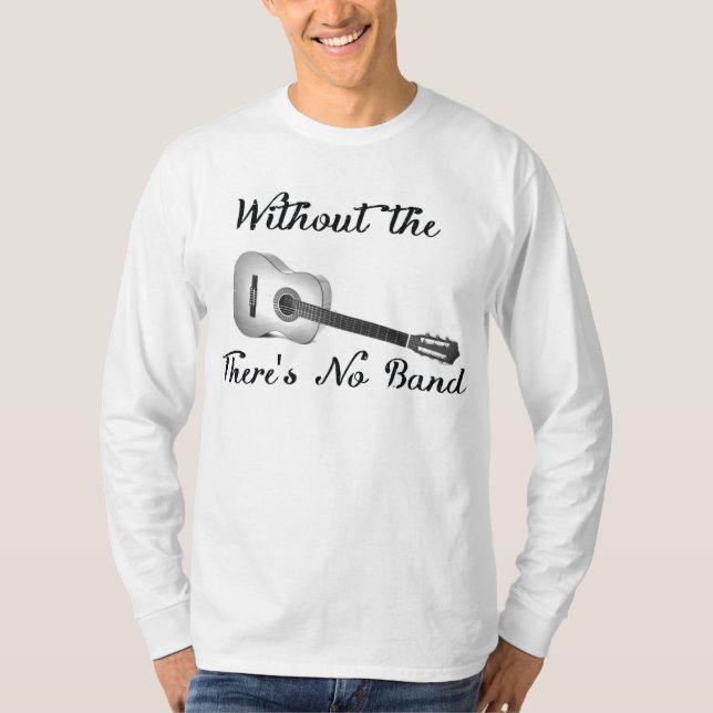 T-shirts T longo Nano da Capa do Hanes dos homens da (Frente)