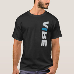 T-shirts T (preto) da IMPRESSÃO - parte dianteira+parte