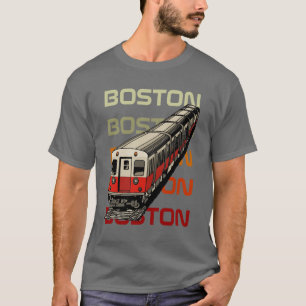 T-shirts T retro de Boston