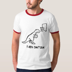 T-shirts T-Rex não pode húmido - personalizado