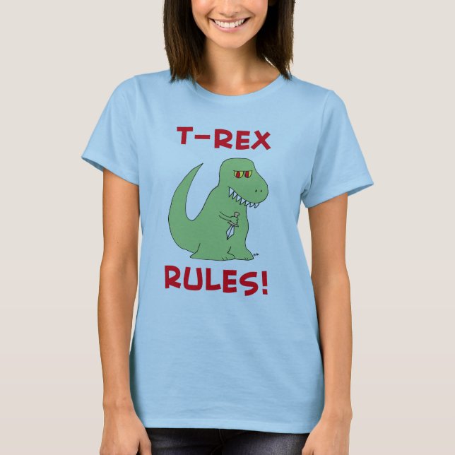 T-SHIRTS T-REX ORDENA O DINOSSAURO (Frente)