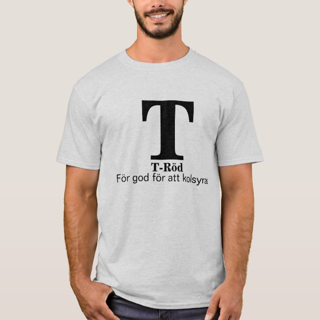T-shirts T-Röd (Frente)