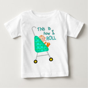 T-shirts T-shirt/Bodysuit engraçados do bebê