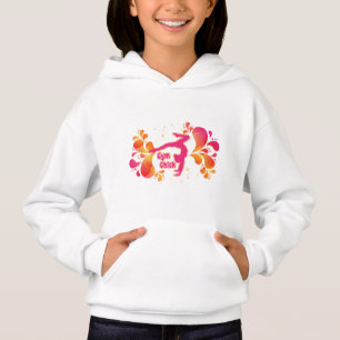 T-shirts T-shirt, tanques & Hoodies da ginástica da menina