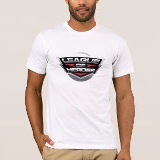 T-shirts T ultra superior moderno de LOH (branco)
