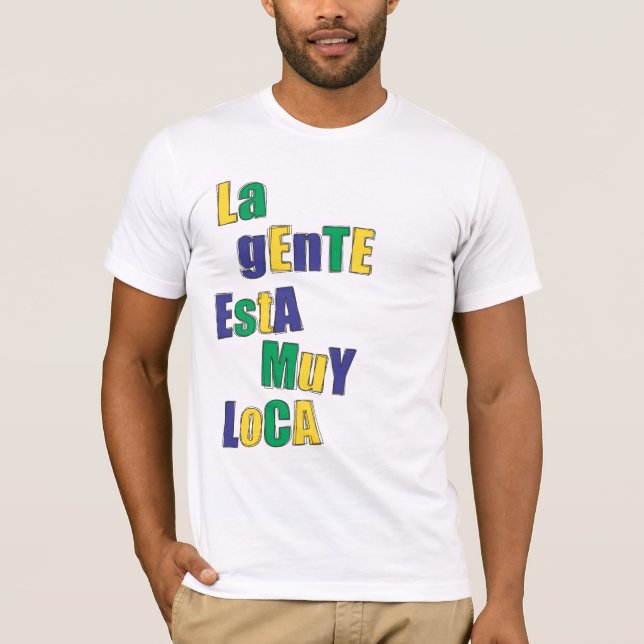 T-shirts T Yellow|Green|Blue dos locus (Frente)