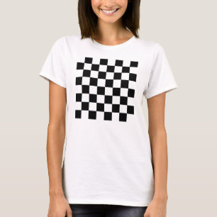T-shirts Tabuleiro de xadrez