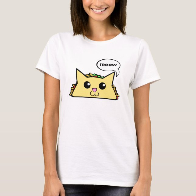 T-shirts Taco Cat (Frente)